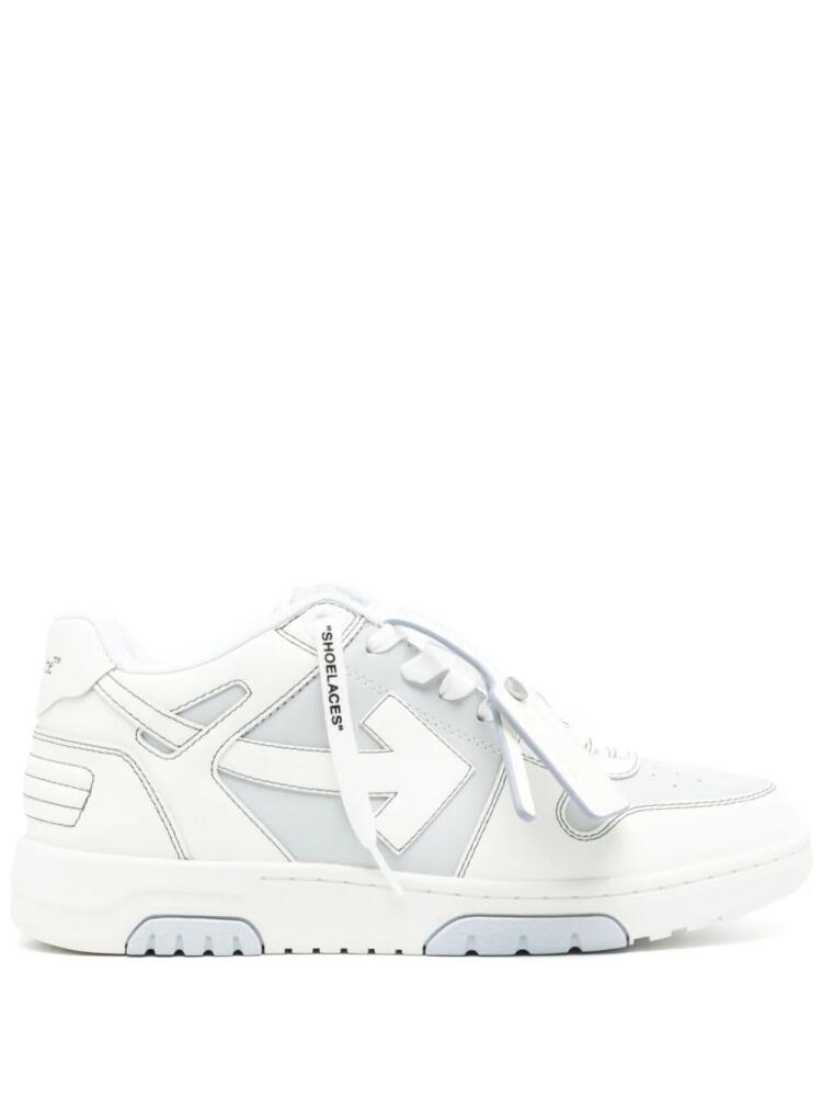 Off-White Out Of Office leather sneakers - Blue Cover