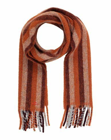 Ps Paul Smith Man Scarf Rust Acrylic, Polyester, Wool, Polyamide Cover