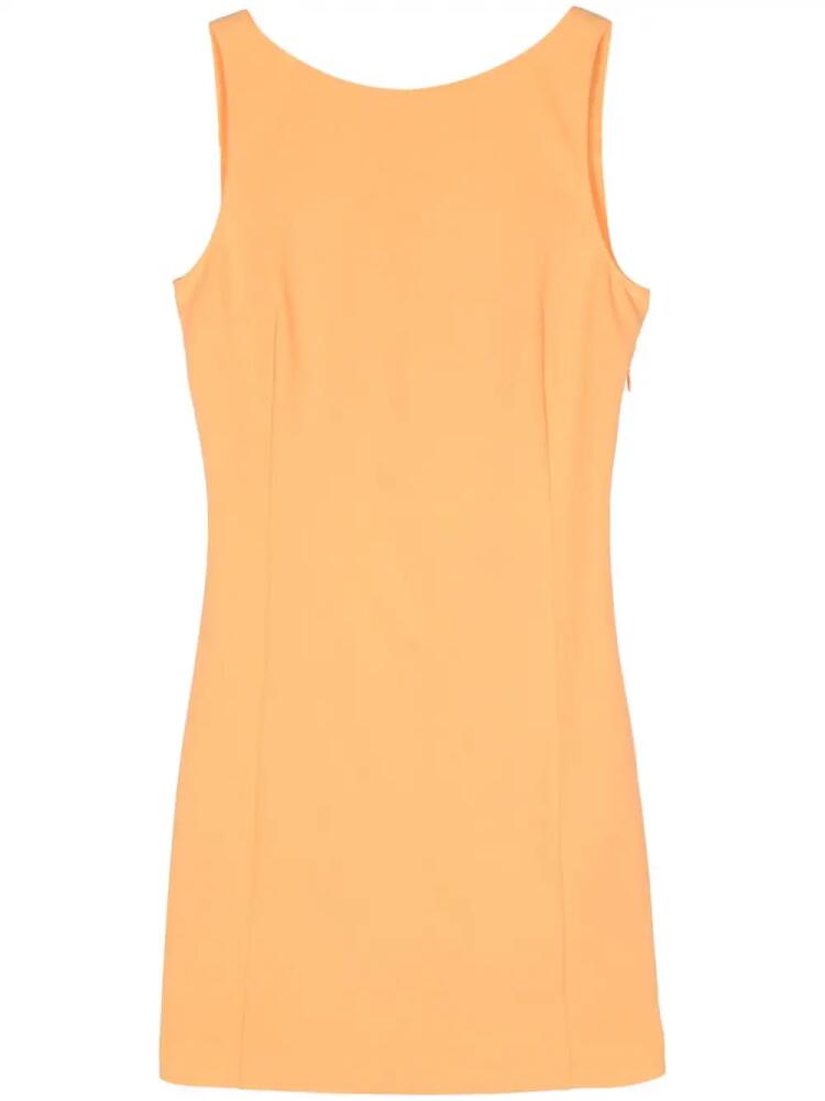 Patrizia Pepe chain-link mini dress - Orange Cover