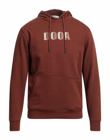 Dooa Man Sweatshirt Rust Cotton, Polyester Cover