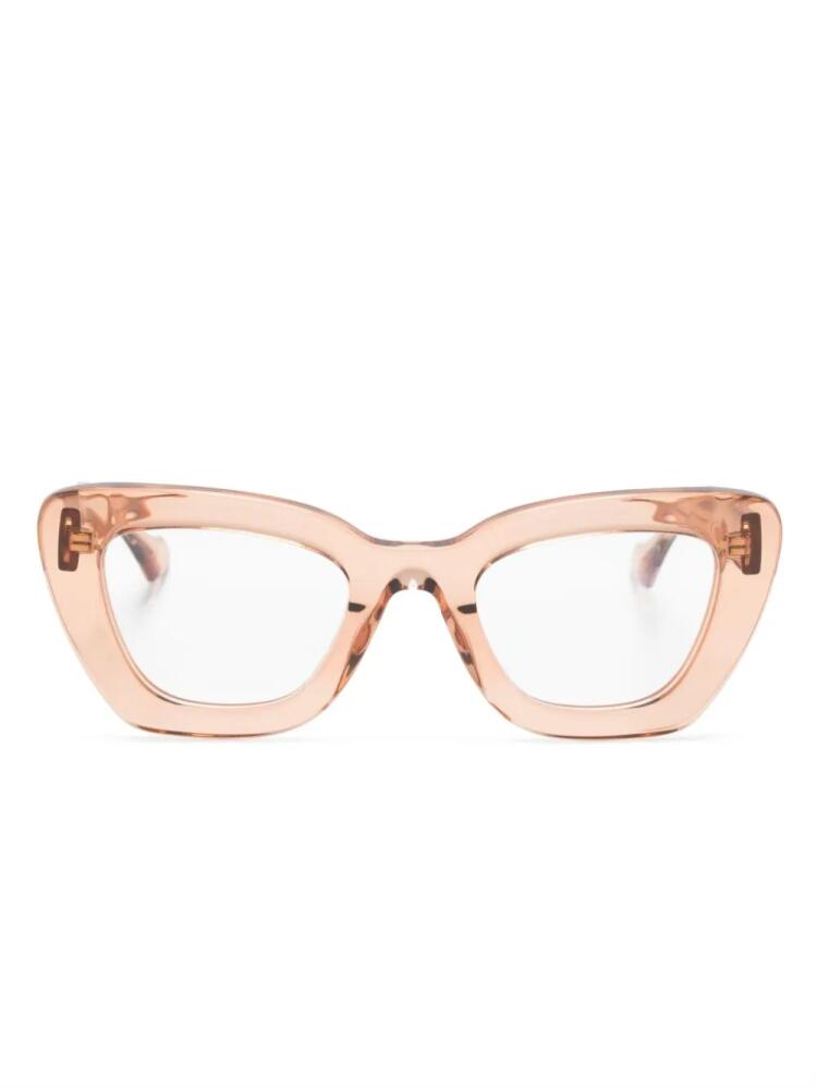 Gucci Eyewear cat-eye glasses - Brown Cover