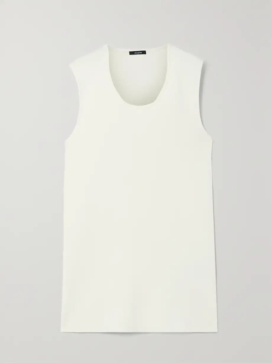 Joseph - Silk-blend Tank - Ivory Cover