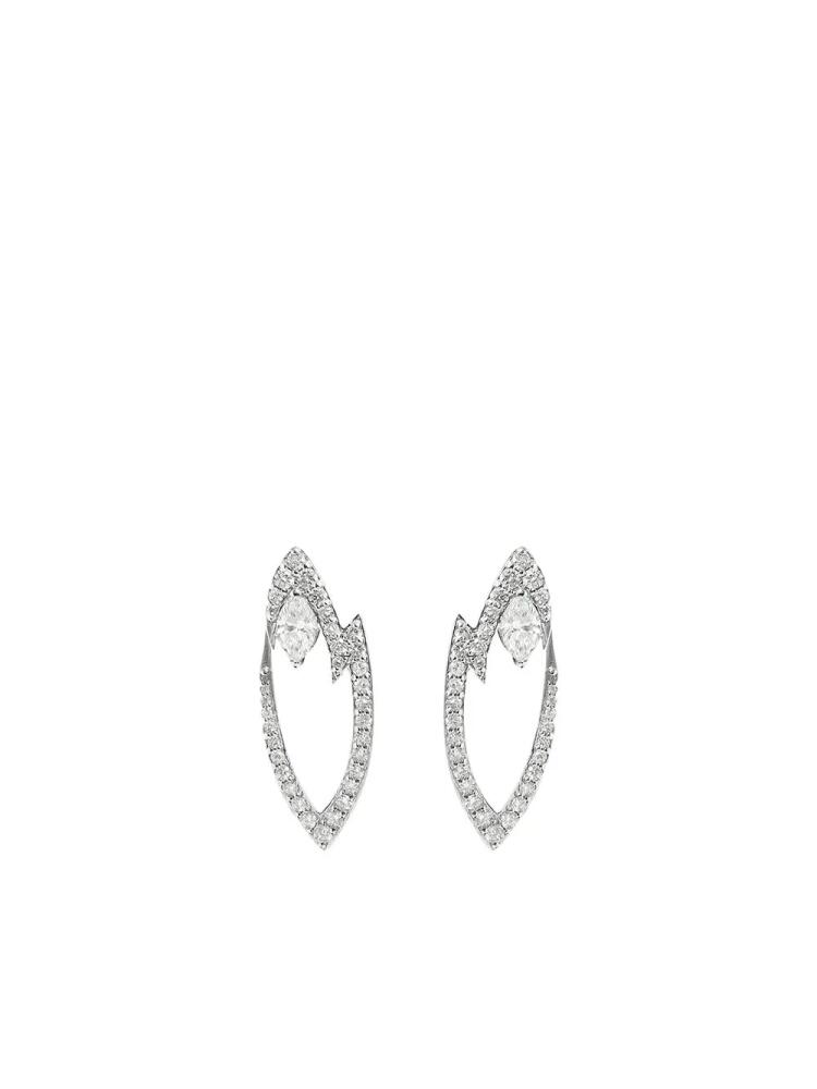 Stephen Webster 18kt white gold Lady Stardust diamond earrings - Silver Cover