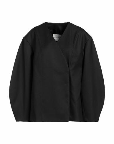 By Malene Birger Woman Blazer Black Recycled polyester, Viscose, Elastane Cover