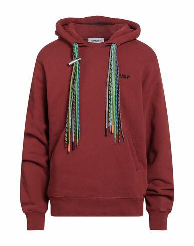 Ambush Man Sweatshirt Brick red Cotton, Polyester Cover