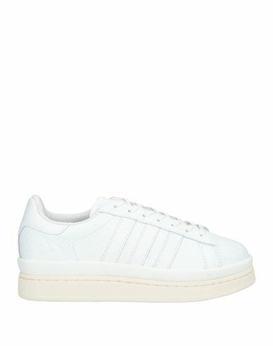 Y-3 Man Sneakers Off white Soft Leather Cover