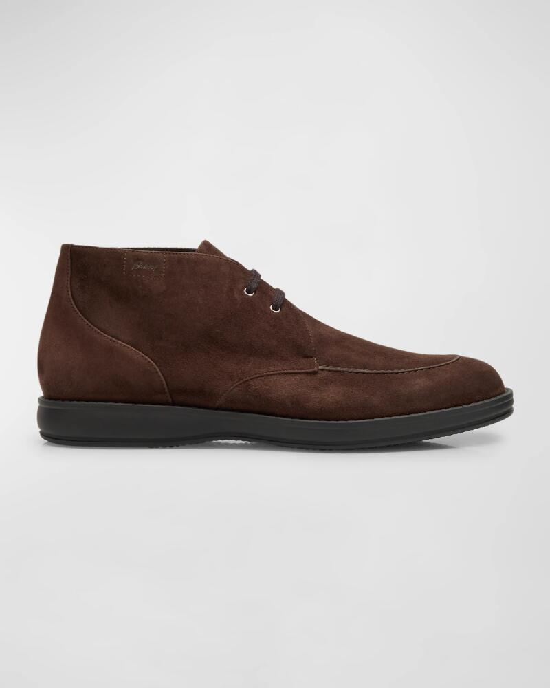 Brioni Men's Journey Suede Desert Boots Cover