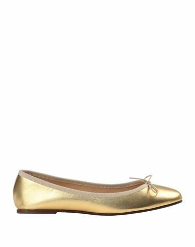 Ballerette Monti Woman Ballet flats Gold Soft Leather Cover