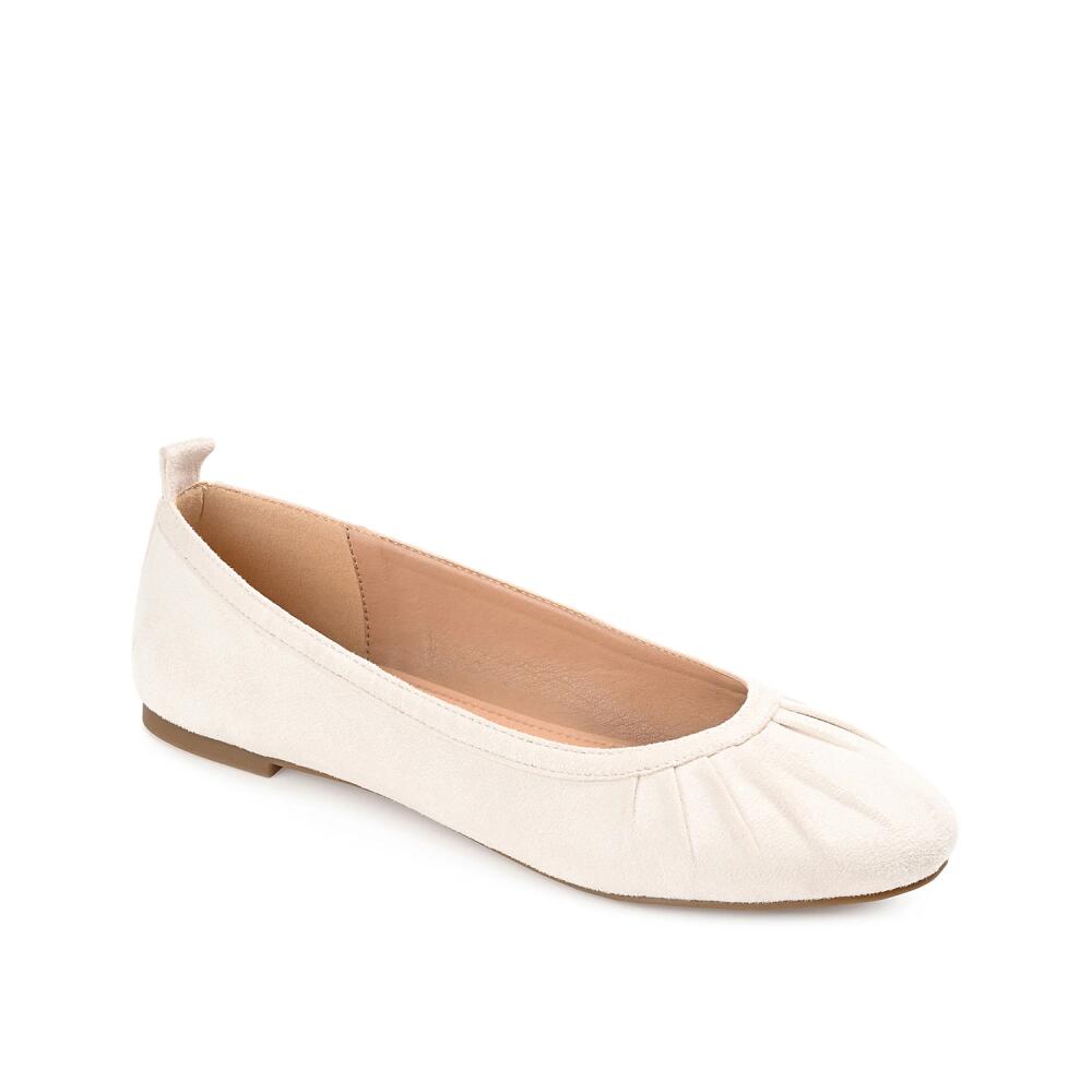 Journee Collection Tannya Ballet Flat | Women's | Off White Cover