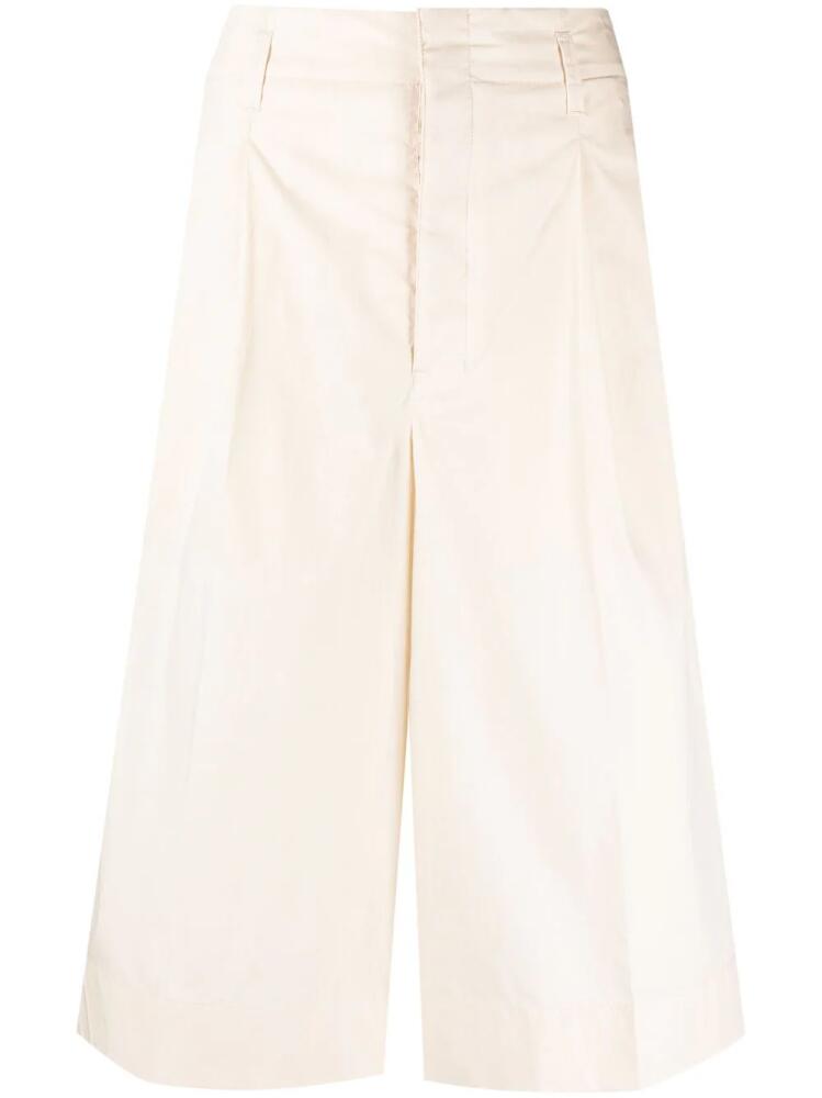 LEMAIRE knee-length tailored shorts - Neutrals Cover