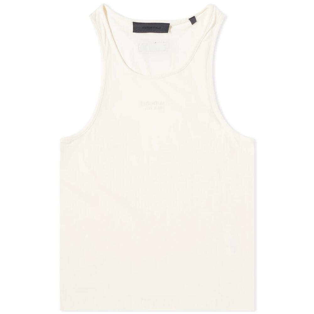 Fear of God ESSENTIALS Women's Essentials Tanktop in Cloud Dancer Cover