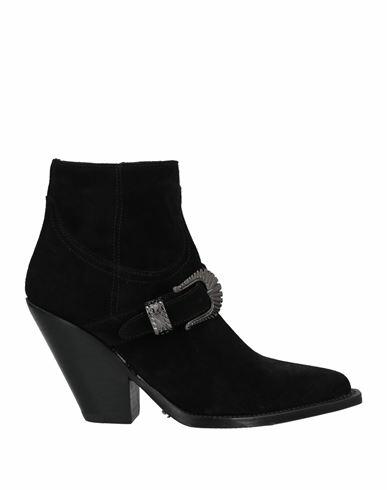 Sonora Woman Ankle boots Black Soft Leather Cover