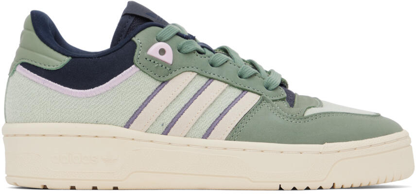 adidas Originals Green Rivalry Low 86 Sneakers Cover