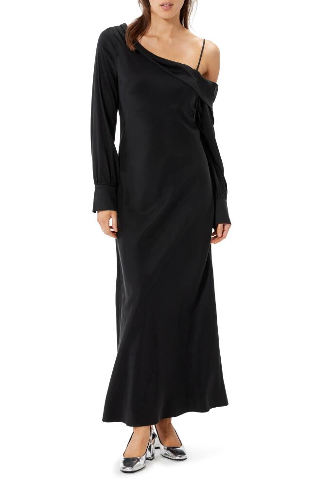 Sophie Rue Mercer Cold Shoulder Long Sleeve Dress in Black Cover