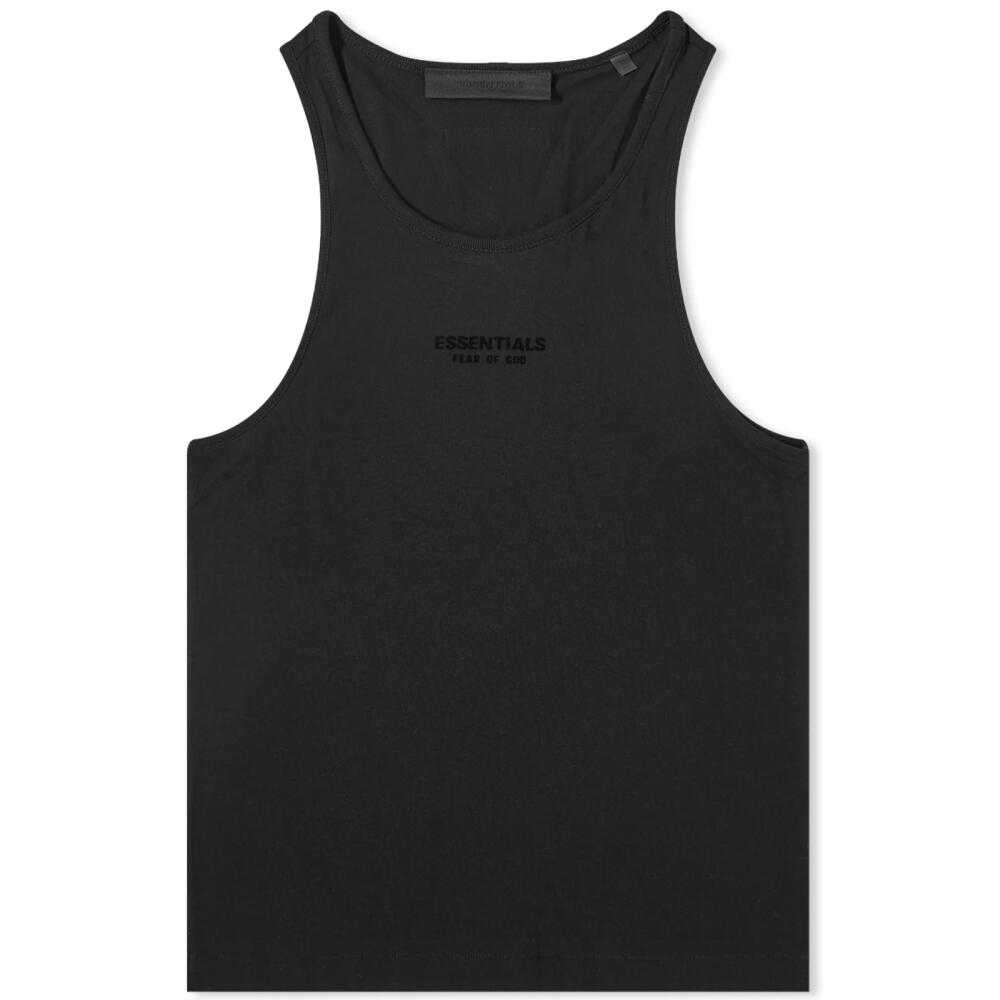 Fear of God ESSENTIALS Women's Essentials Tanktop in Jet Black Cover