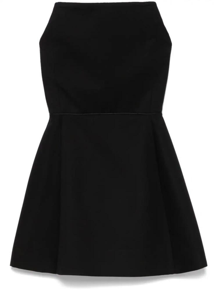 Ioana Ciolacu corset-style mini dress - Black Cover