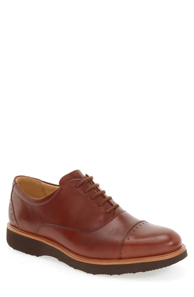 Samuel Hubbard Market Cap Toe Oxford in Whiskey Cover