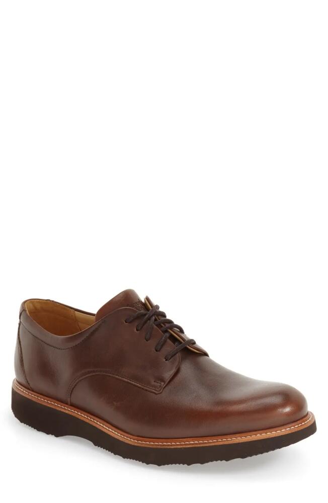 Samuel Hubbard 'Founder' Plain Toe Derby in Chestnut Leather Cover