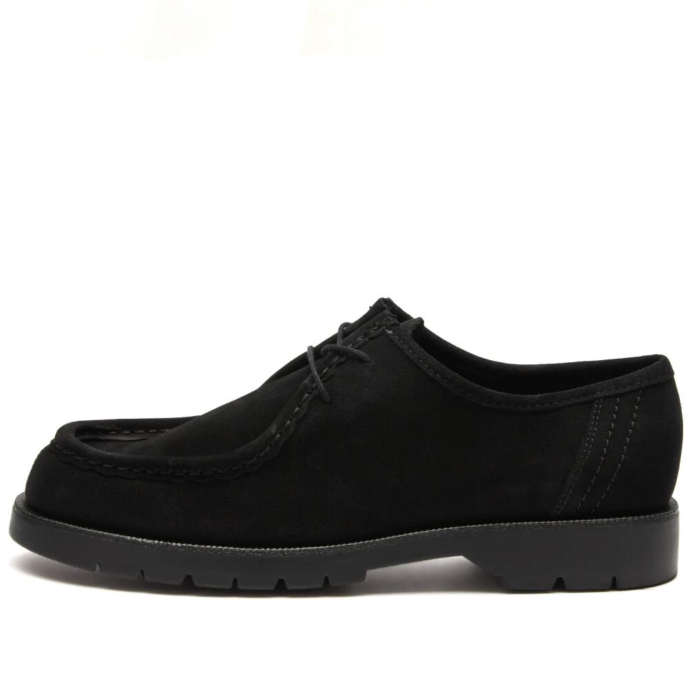 KLEMAN Men's Padror Suede Shoe in Black Cover