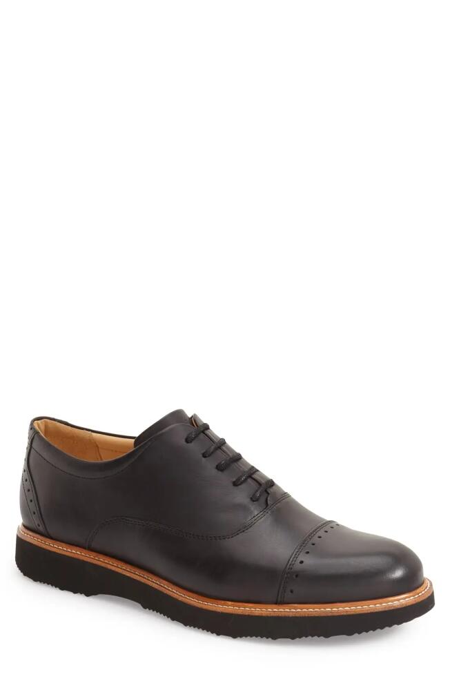 Samuel Hubbard Market Cap Toe Oxford in Black Cover