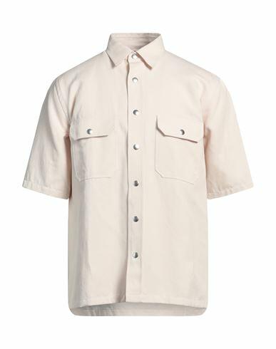 Destin Man Shirt Ivory Cotton, Linen Cover