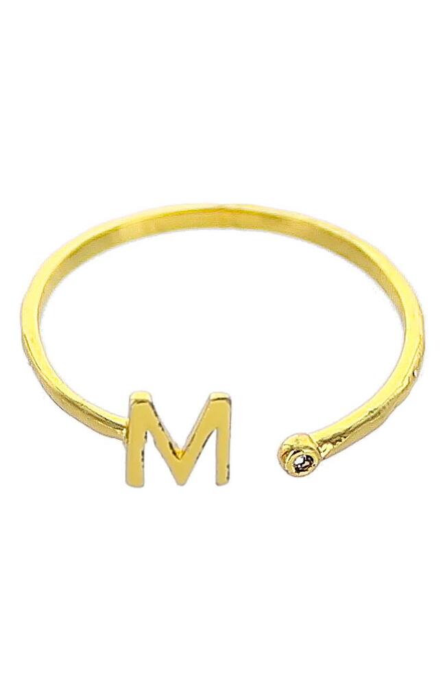 Panacea Initial Ring in Gold-M Cover