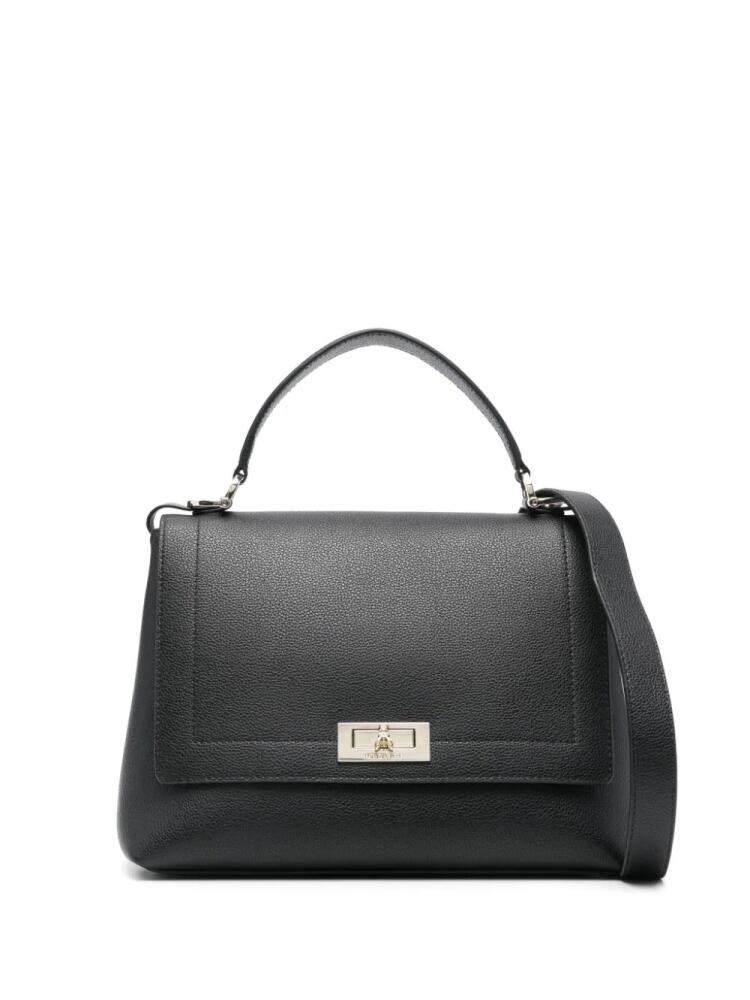 Patrizia Pepe leather tote bag - Black Cover