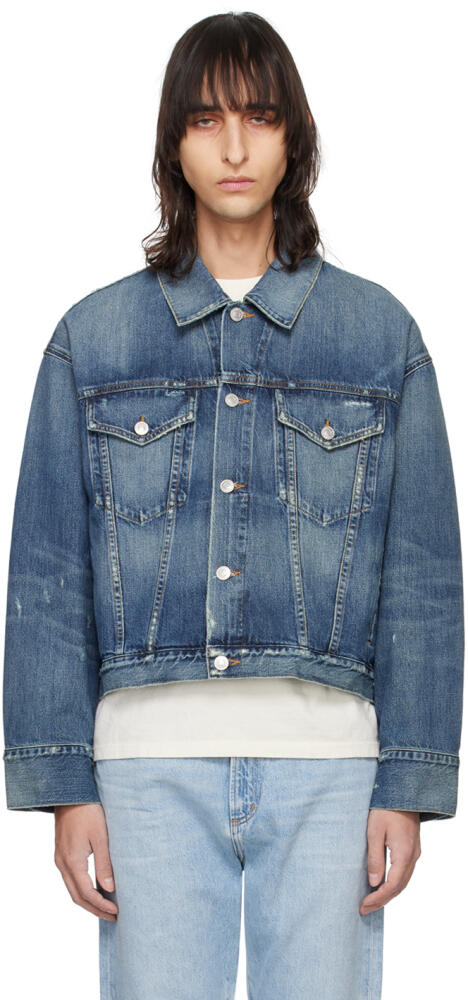 AGOLDE Blue Dorain Denim Jacket Cover