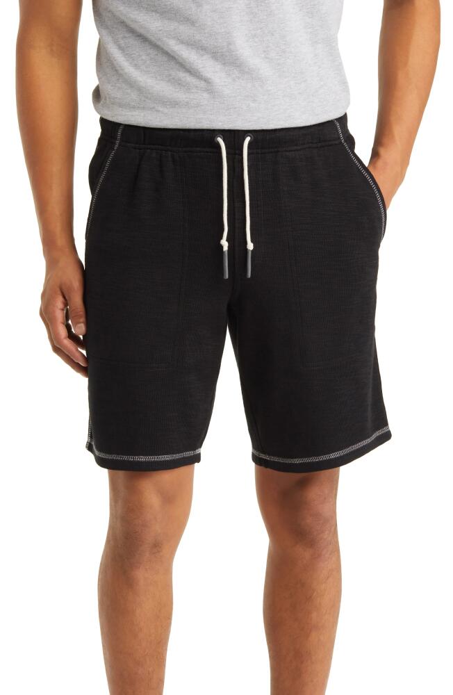 Tommy Bahama Tobago Tie Waist Knit Shorts in Black Cover