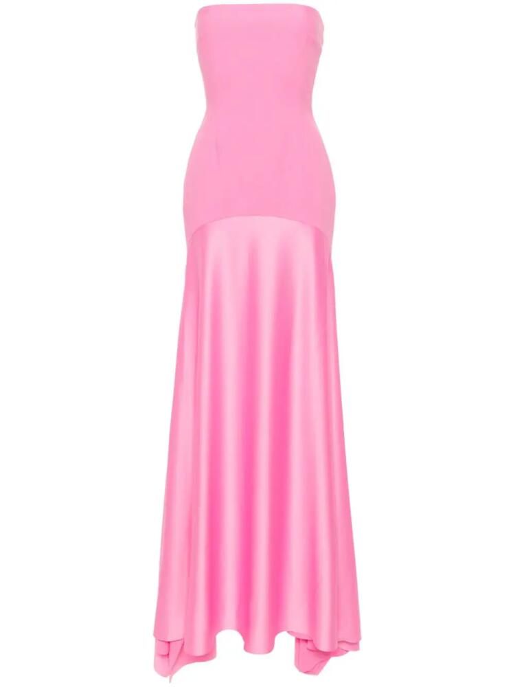 Solace London Alessandra contrast maxi dress - Pink Cover