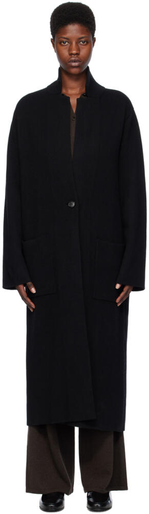 LISA YANG Black Amie Coat Cover