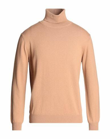 Bellwood Man Turtleneck Camel Cotton, Wool, Cashmere Cover