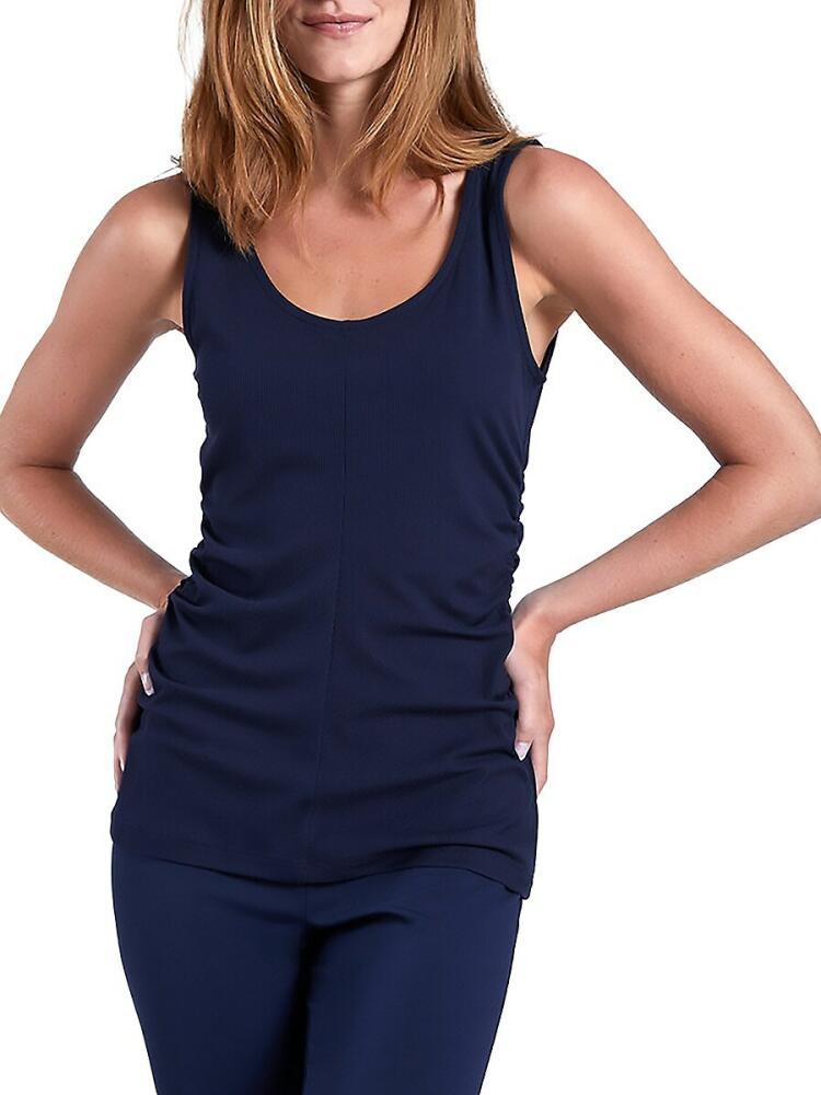 Capsule 121 Women's Bopp Ruched Tank Top - Navy Cover