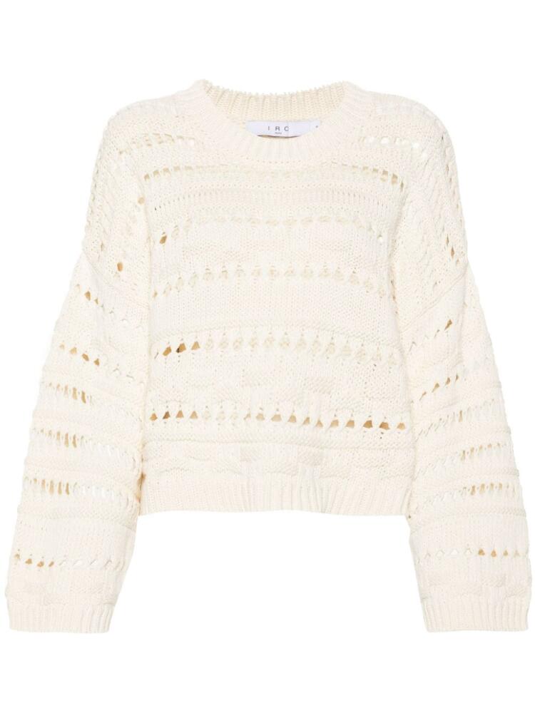 IRO open-knit sweater - White Cover