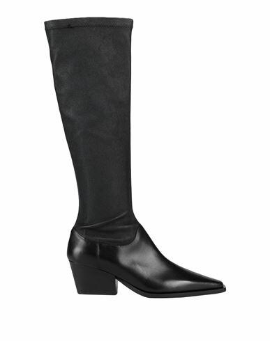 Arket Woman Boot Black Leather Cover