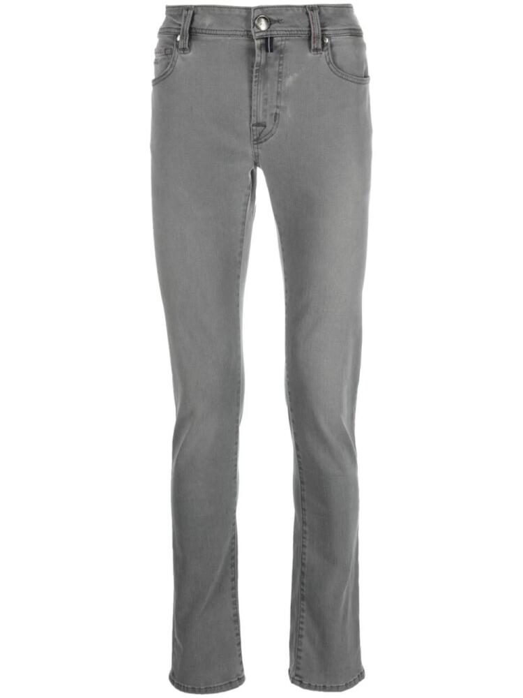 Sartoria Tramarossa low-rise straight-leg jeans - Grey Cover