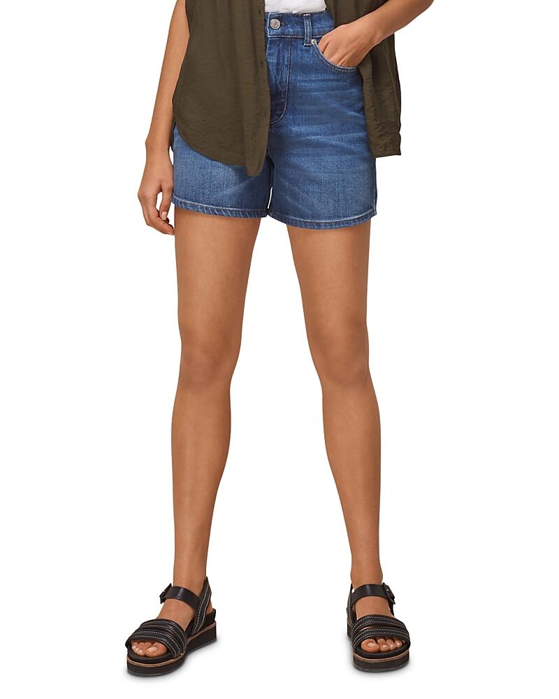 Whistles High Waisted Denim Shorts Cover