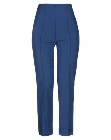 Rebel Queen Woman Pants Bright blue Polyester, Elastane Cover