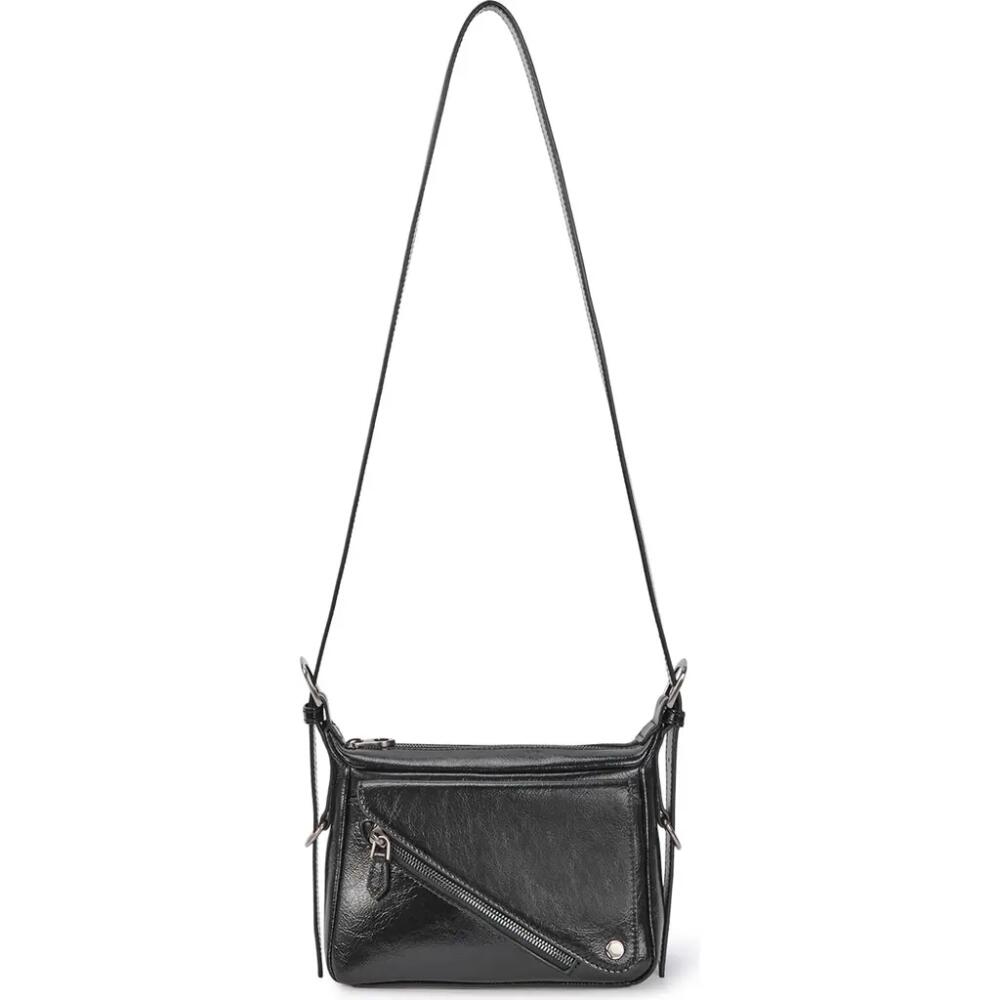 Oryany Moto Leather Crossbody Bag in Black Cover