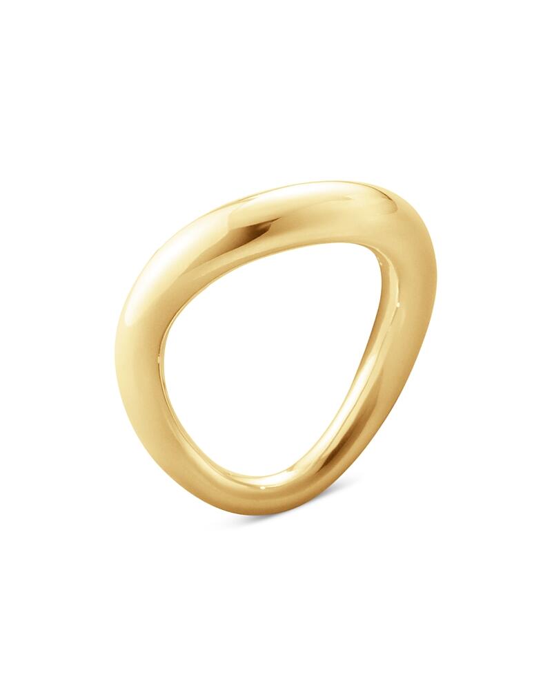 Georg Jensen 14K Yellow Gold Offspring Ring Cover