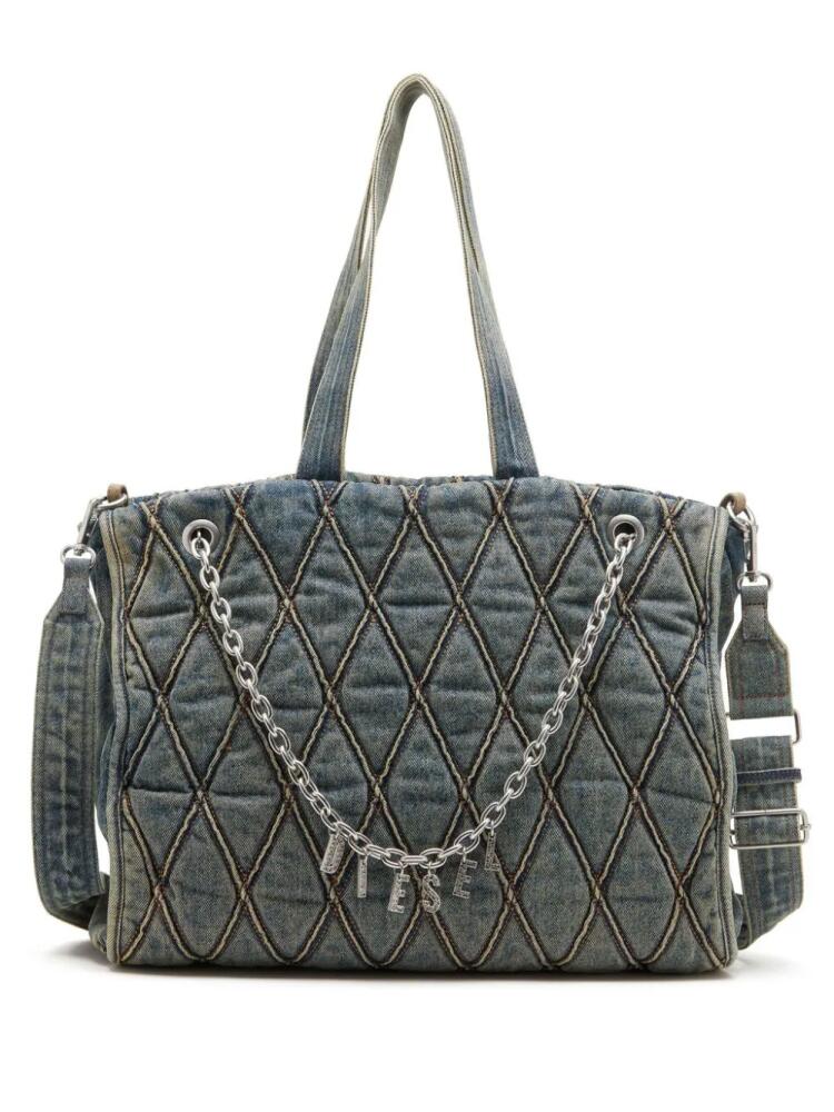 Diesel Charm-D tote bag - Blue Cover