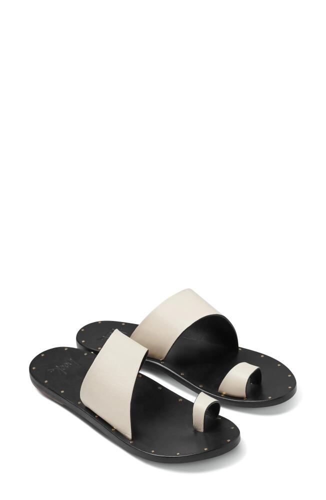 Beek Finch Sandal in Eggshell/Black Cover