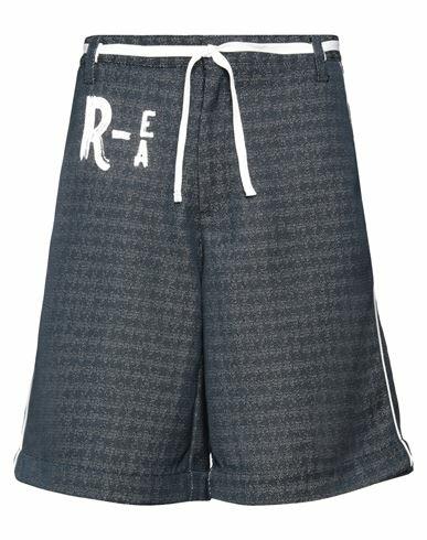 Emporio Armani Man Shorts & Bermuda Shorts Midnight blue Polyester, Polyamide Cover