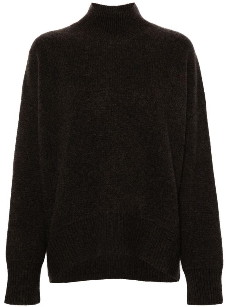 Le Kasha drop shoulder sweater - Brown Cover