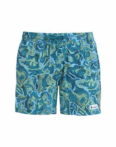 Cotopaxi Brinco Short - Print Man Swim trunks Light blue Recycled nylon, Elastane Cover