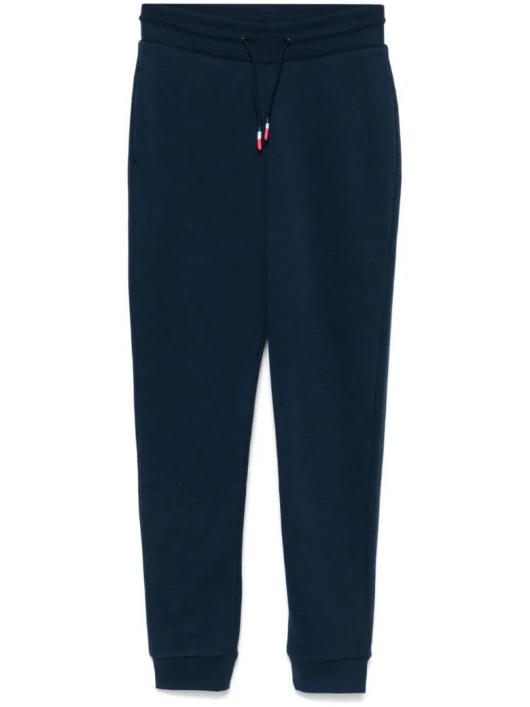 Rossignol logo-patch fleece trousers - Blue Cover