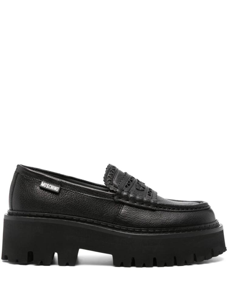 Moschino Hearted loafers - Black Cover