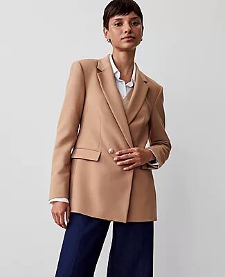 Ann Taylor The Crosby Blazer in Twill Cover