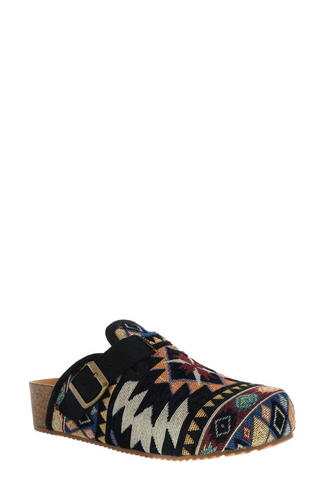 Dirty Laundry Magnolia Clog in Black Multi Cover