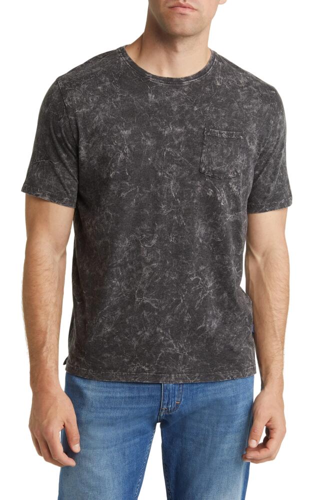 Stone Rose Acid Wash T-Shirt in Black Cover